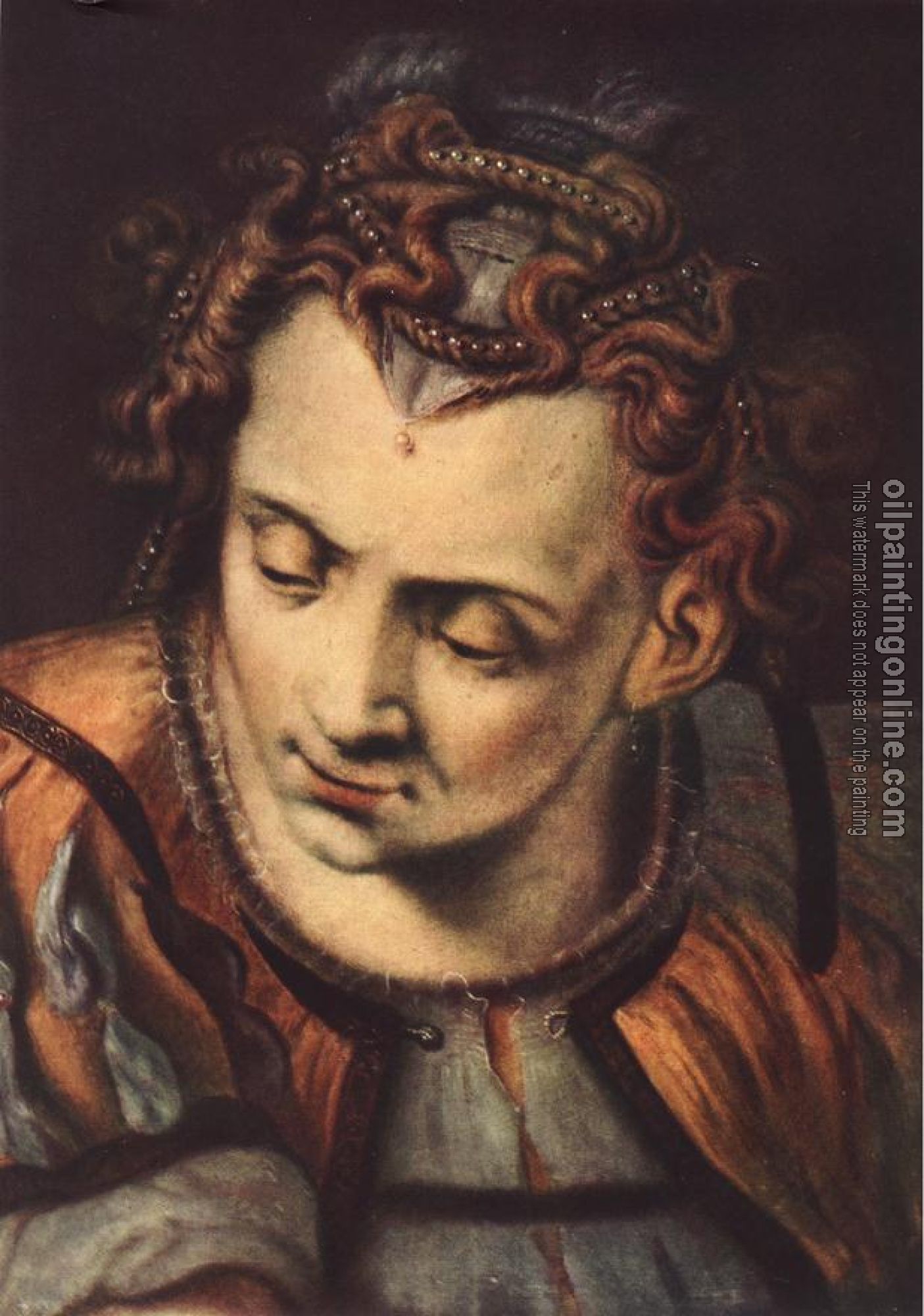 Floris, Frans - Head of a Woman